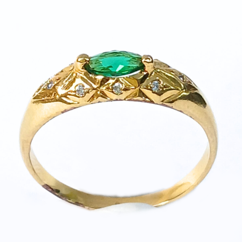 ANEL FORMATURA 9 PEDRAS