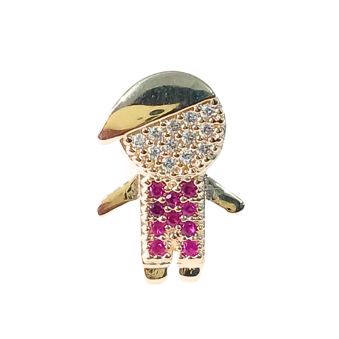 PINGENTE FILHO 22 PEDRAS