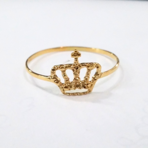 ANEL COROA FALANGE SEM PEDRAS