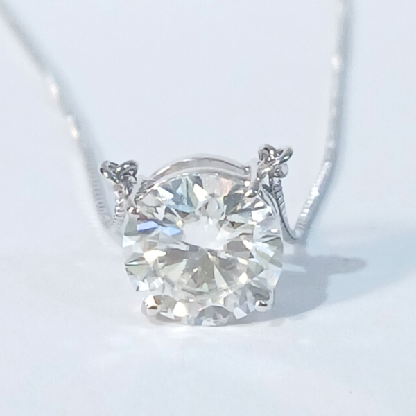 Colar Ponto de Luz , em ouro 18k