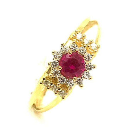 Anel de Formatura com 19 pedras