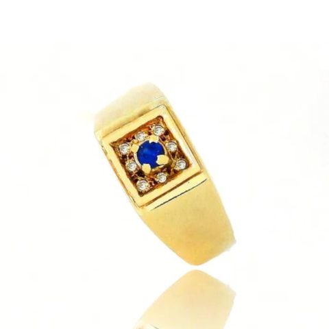 ANEL FORMATURA 9 PEDRAS