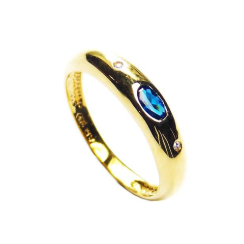 ANEL FORMATURA 3 PEDRAS