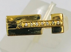 ANEL FORMATURA 8 PEDRAS