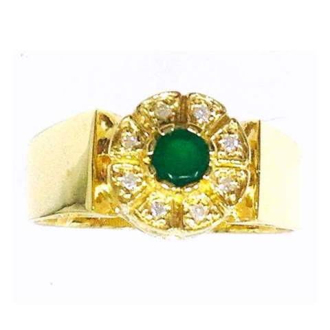 ANEL FORMATURA 9 PEDRAS