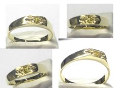 ANEL FORMATURA 3 PEDRAS