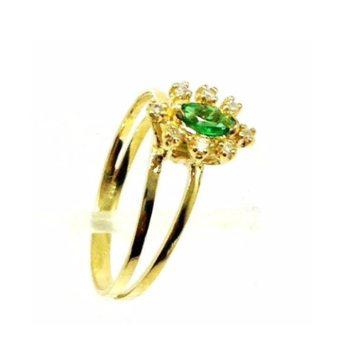 ANEL FORMATURA 9 PEDRAS