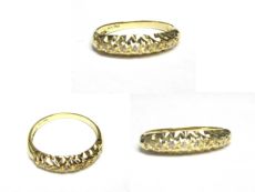 ANEL BANANA 10 PEDRAS