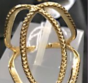 ANEL ENTRELAÇADO SEM PEDRAS