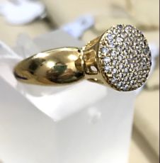 ANEL REDONDO MAIS 55 PEDRAS