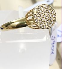 ANEL REDONDO CAIXA ALTO 31 PEDRAS