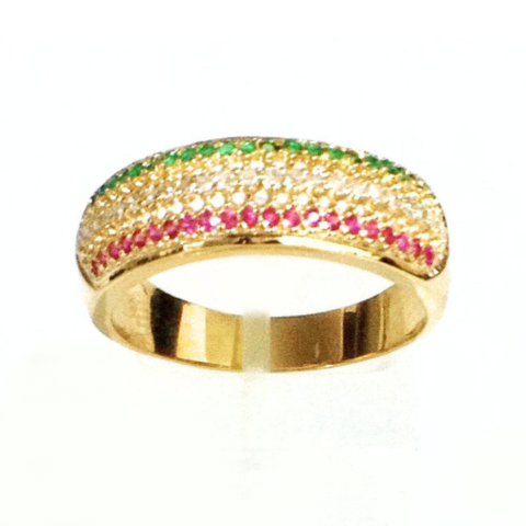 ANEL PRAIA VAZADO 65 PEDRAS