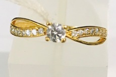 ANEL SOLITÁRIO VAI VEM 17 PEDRAS