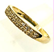 ANEL LUA DE MEL 22 PEDRAS