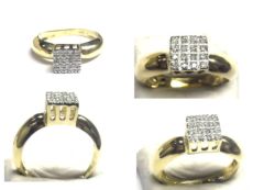 ANEL ROB QUAD 16 PEDRAS