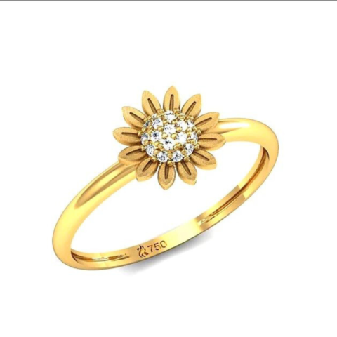 ANEL GIRASSOL P 19 PEDRAS