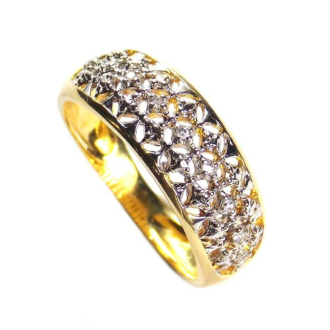 ANEL GRADEADO 9 PEDRAS