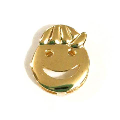 PINGENTE CARINHA FELIZ MENINO SEM PEDRAS