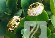 BRINCO REDONDO 6 ESTRELAS 96 PEDRAS