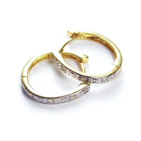 BRINCO OVAL P 16 PEDRAS