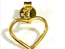 BRINCO FIO CORAÇÃO SEM PEDRAS