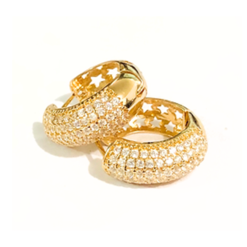 BRINCO REDONDO 30 ESTRELAS 122 PEDRAS