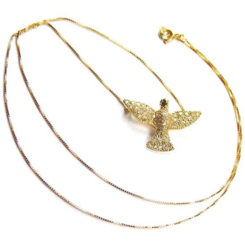 Colar Divino N Amigo com 60 pedras de 0,5 Pts