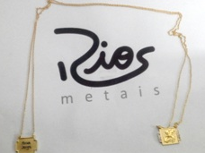 COLAR ESCAPULÁRIO SALVE JORGE SEM PEDRAS