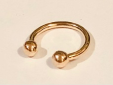 BRINCO PIERCING 2BOLAS SEM PEDRAS