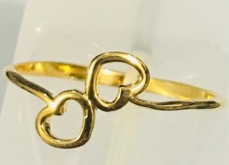 ANEL CORAÇÃO 2 AMORES SEM PEDRAS