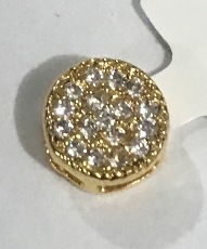 PINGENTE RED TREVO 17 PEDRAS