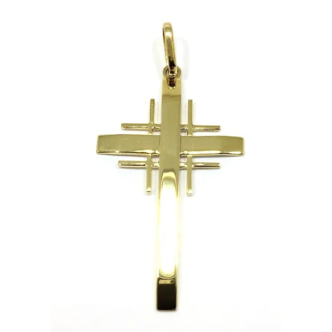 PINGENTE CRUZ LÍVIA SEM PEDRAS