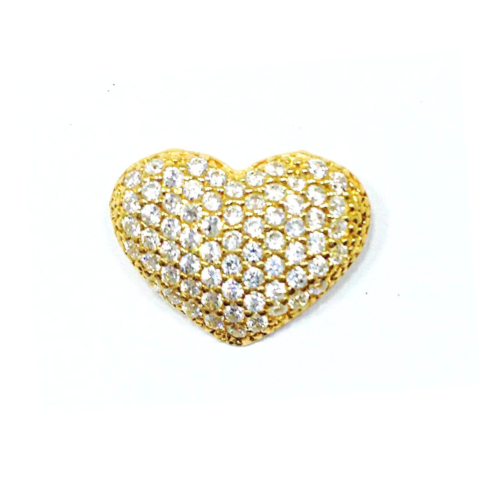 PINGENTE CORAÇÃO INFINITY 52 PEDRAS