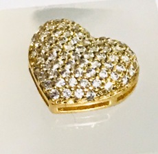 PINGENTE CORAÇÃO NM 67 PEDRAS