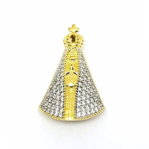 PINGENTE NOSSA SENHORA M 86 PEDRAS