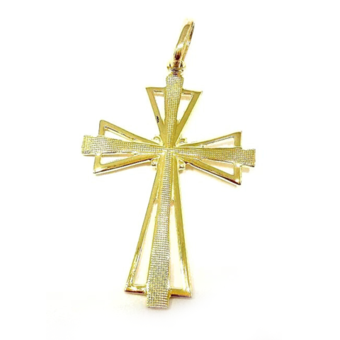 PINGENTE CRUZ PORTUGUESA SEM PEDRAS