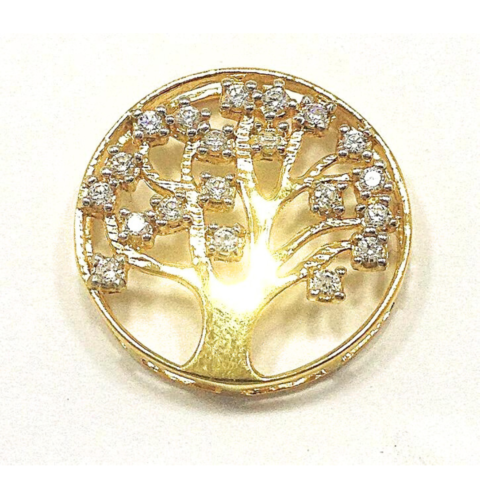 PINGENTE ÁRVORE DA VIDA RED 20 PEDRAS