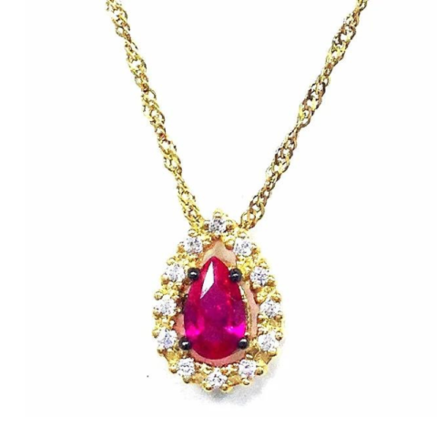 Pingente Taty Mini com 13 pedras