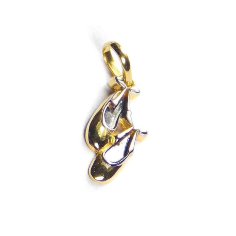 PINGENTE SAPATILHA SEM PEDRAS