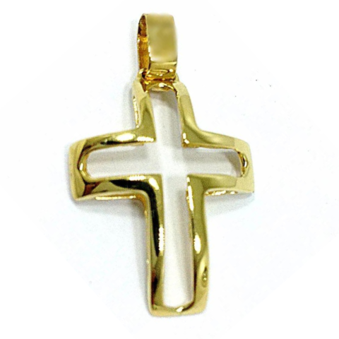 PINGENTE CRUZ MASCULINA SEM PEDRAS