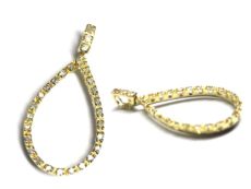 PINGENTE GOTA VAZ 28 PEDRAS