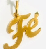 PINGENTE FÉ SEM PEDRAS