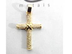 PINGENTE CRUZ 48 PEDRAS