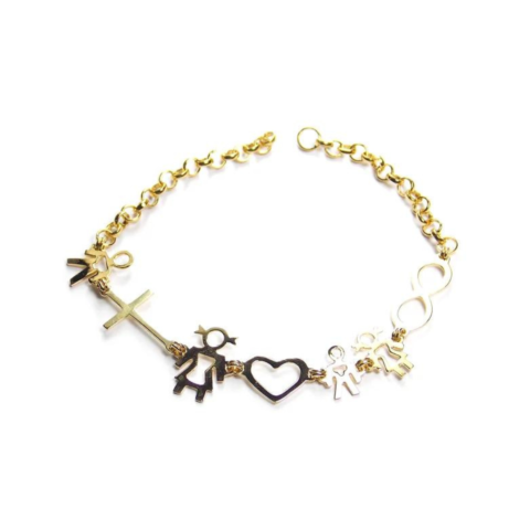 PULSEIRA FAMÍLIA FAMILIA VAZ SEM PEDRAS