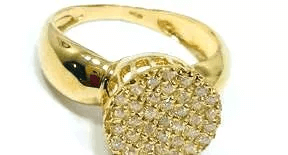 ANEL REDONDO CHUVEIRO G 37 PEDRAS