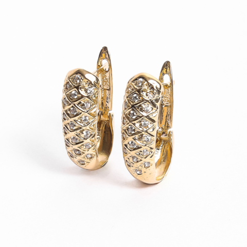 BRINCO BANANA GD 38 PEDRAS