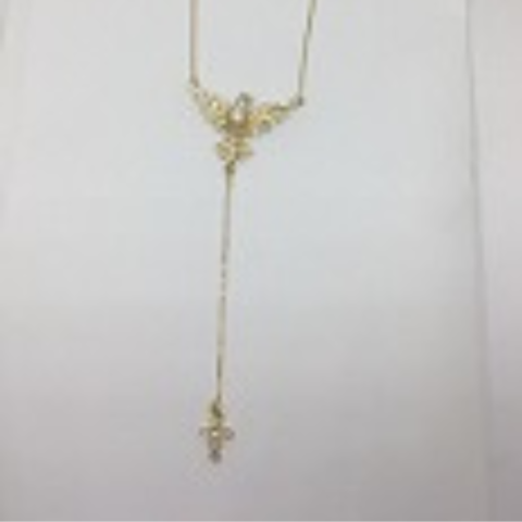 COLAR DIVINO G 95 PEDRAS COM CRUZ